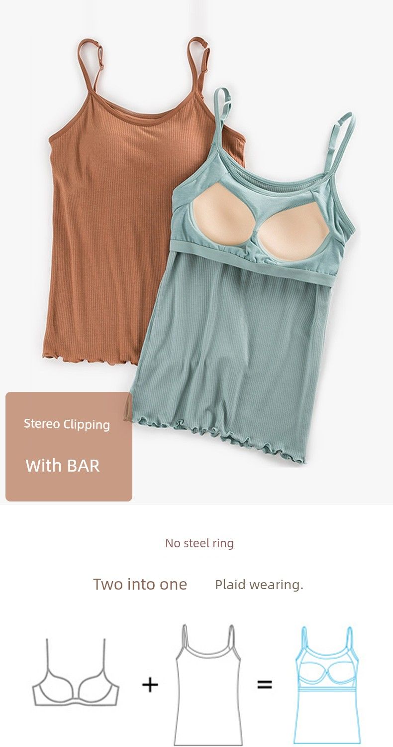 Reggiseno sottile con coppe integrate e cinturino_voghion.com