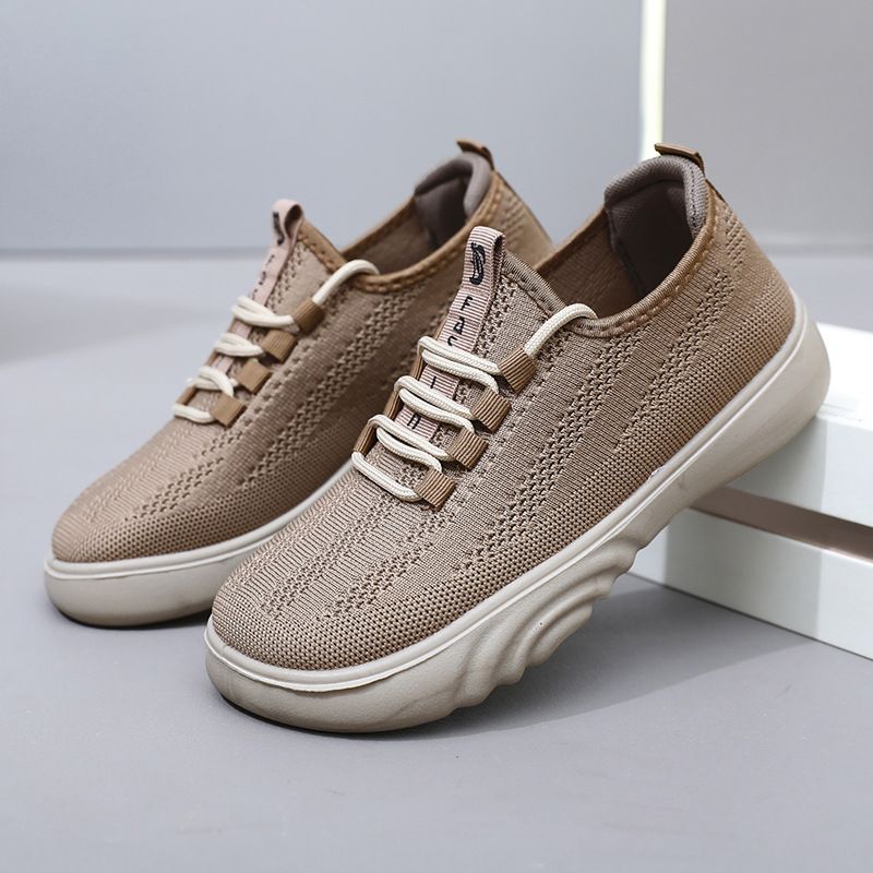 Spring And Autumn New Old Beijing Cloth Women's One Foot Lightweight Le Fu Casual Comfortable Soft Bottom Breathable Mom_voghion.com