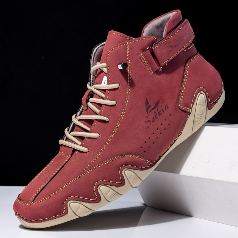 Unschlagbare Qualität Octopus Schuhe, High Top Martin Warm Herbst und Winter, Herren Casual Short Boots, Amerikanische Segelschuhe_voghion.com
