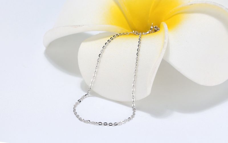 Mode ORSA JEWELS Italiaanse Sterg Sier Personaliseer Ketting voor Vrouwen 1.0mm Kabel k Kettingen Ketting 45 50 55cm SC06-P_voghion.com