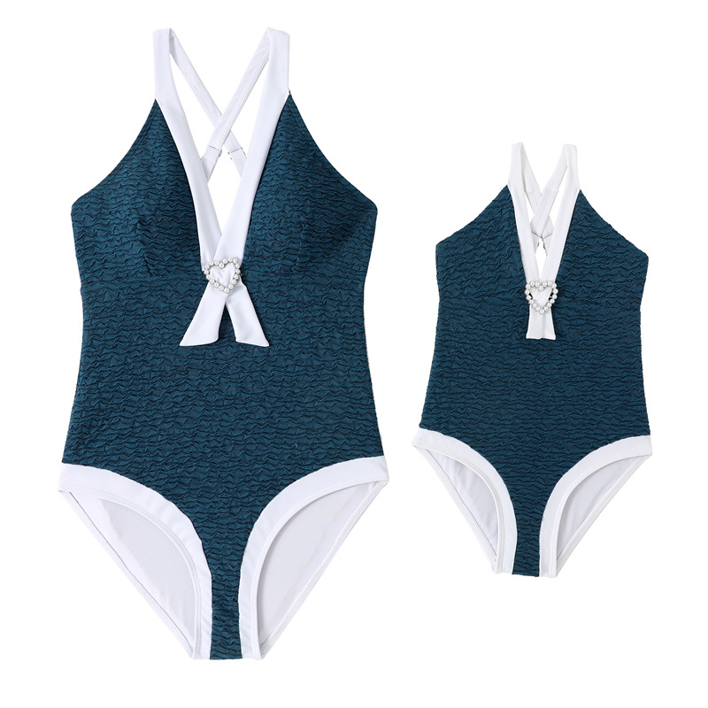 Maillot de bain familial Maillot de bain une pièce familial élégant_voghion.com