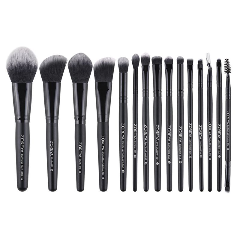 ZOREYA Tools Lidschatten Concealer Full Cangzhou 15-teiliges Make-up-Pinsel-Set_voghion.com