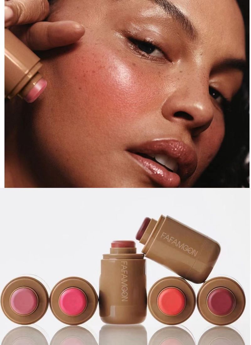 Blush Stick Fit Natural Long Lasting Matte Rouge Pudră Fard de obraz Cremă Ruj pentru obraji Machiaj ușor de culoare _voghion.com