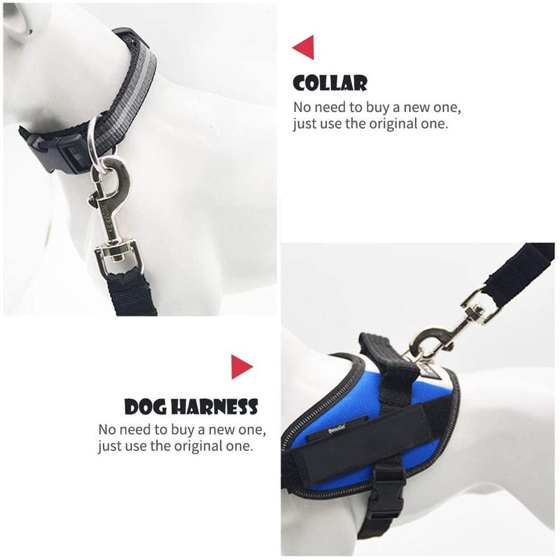 Einstellbare Haustier Katze Hund Auto Sitz Gürtel Haustier Sitz Fahrzeug Hundegeschirr Blei Clip Sicherheitshebel_voghion.com