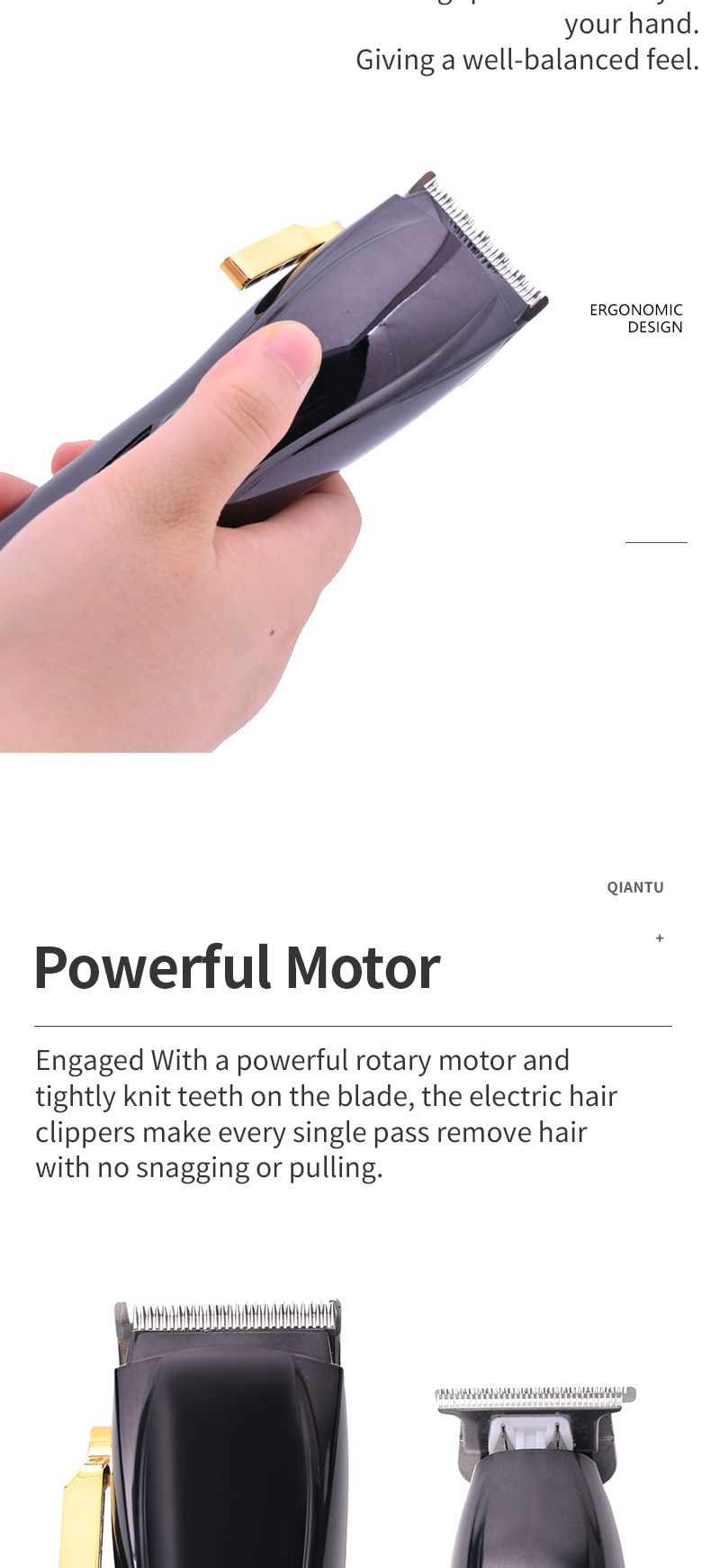 Mother & Child Hair Trimmer Set - Professional Salon Electric Clipper Combo_voghion.com