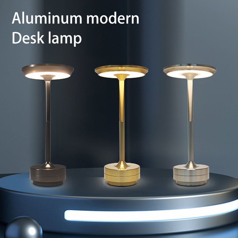 Cordless Table Lamp LED Rechargeable Touch Desk Lamps Night Light Table Lamp Cafe Bedroom Bar Modern Minimalist Decoration Bedside Table Lamps Gifts_voghion.com
