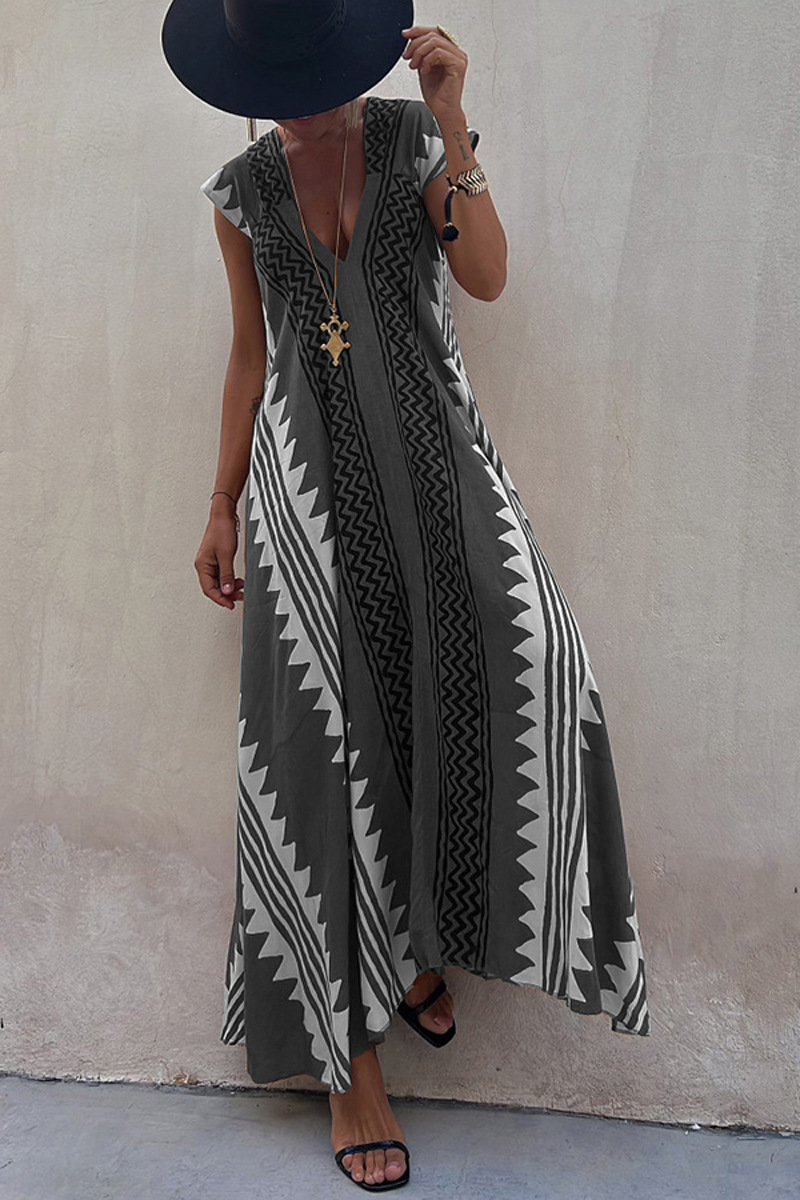 Animal Print Gestreift Ärmel Lang Quadratisch Rund Midi Mini Frühling Budget Reißverschluss Einfarbig Atmungsaktiv Widerstandsfähig Kleidung Synonyme_voghion.com