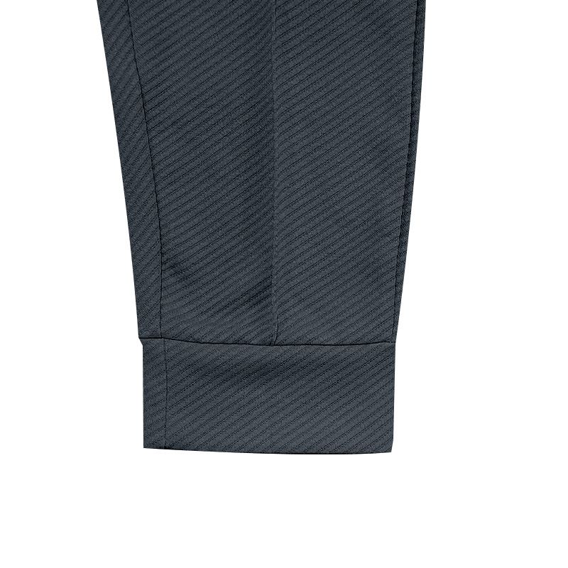 Herrenbekleidung Schwere Twilljacke Freizeithose Herren Neuer einfarbiger Jacquard-Zweiteiler für Herren_voghion.com