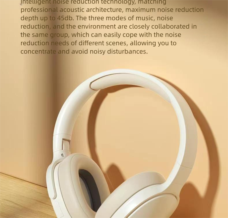 Klassische kabellose Bluetooth-Ohrhörer, faltbar, am Kopf montiert, tiefer Bass, Gaming, universell, lange Akkulaufzeit, günstig_voghion.com