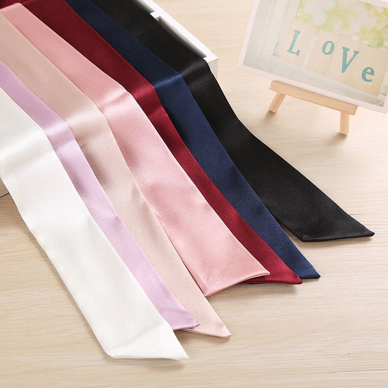 Ruban de soie chaude robe de couleur Pure écharpe en mousseline de soie dame ceinture à nœud fas réductoras de barriga ceinture multifonction Super longue_voghion.com