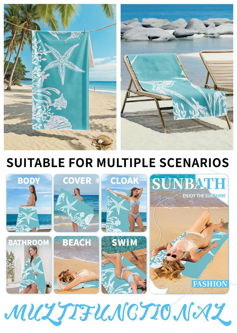 Schnelltrocknender Poncho mit Kapuze aus Mikrofaser – leicht und saugfähig für Strand, Pool, Fitnessstudio und Reisen, Mehrzweck-Umkleidemantel_voghion.com