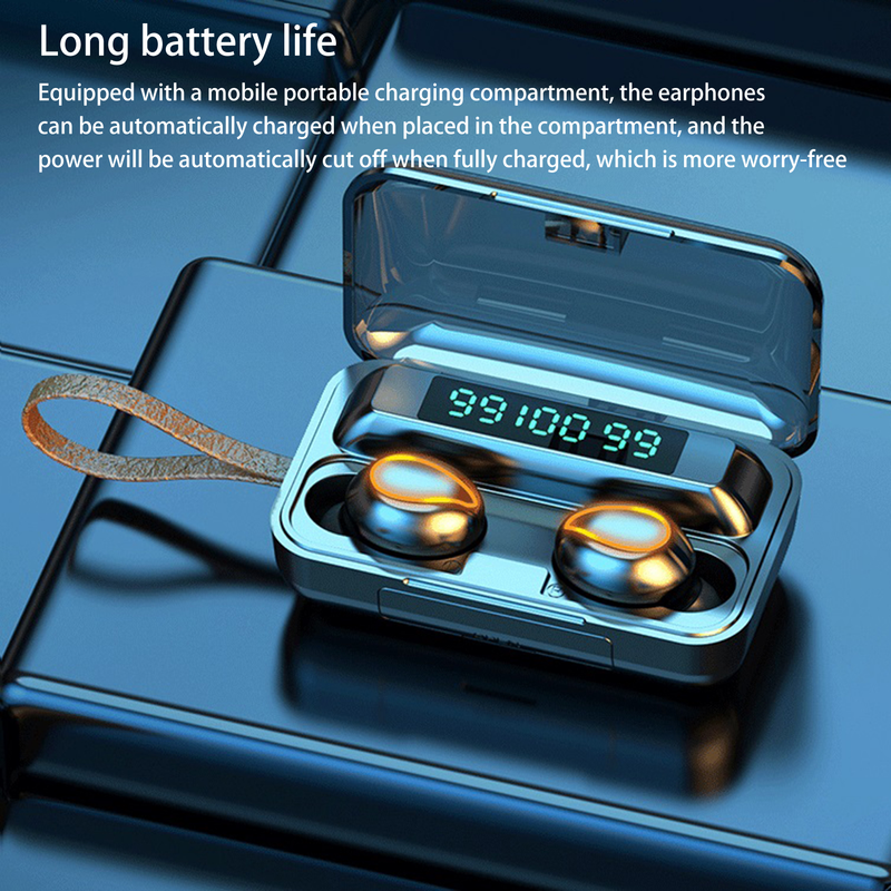 F9-5 Draadloze Bluetooth-compatibele 5.0 Smart-touch oortelefoon oordopjes voor telefoon_voghion.com
