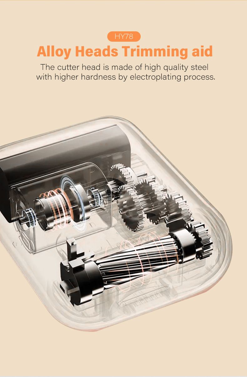 Tagliaunghie elettrico completamente automatico per mani e piedi, smerigliatrice a doppio uso per anziani e bambini, di vendita transfrontaliera_voghion.com