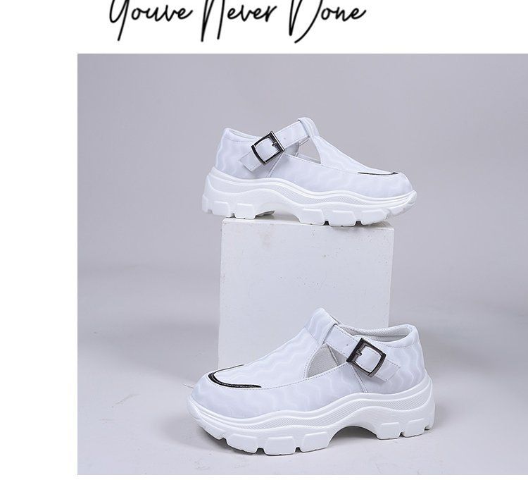 Large size casual single shoes female spring and autumn new explosive sports single shoes_voghion.com