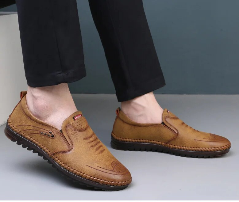 Sapatos de trabalho masculinos, tênis para caminhada, suporte de arco sintético, tênis leves e duráveis_voghion.com