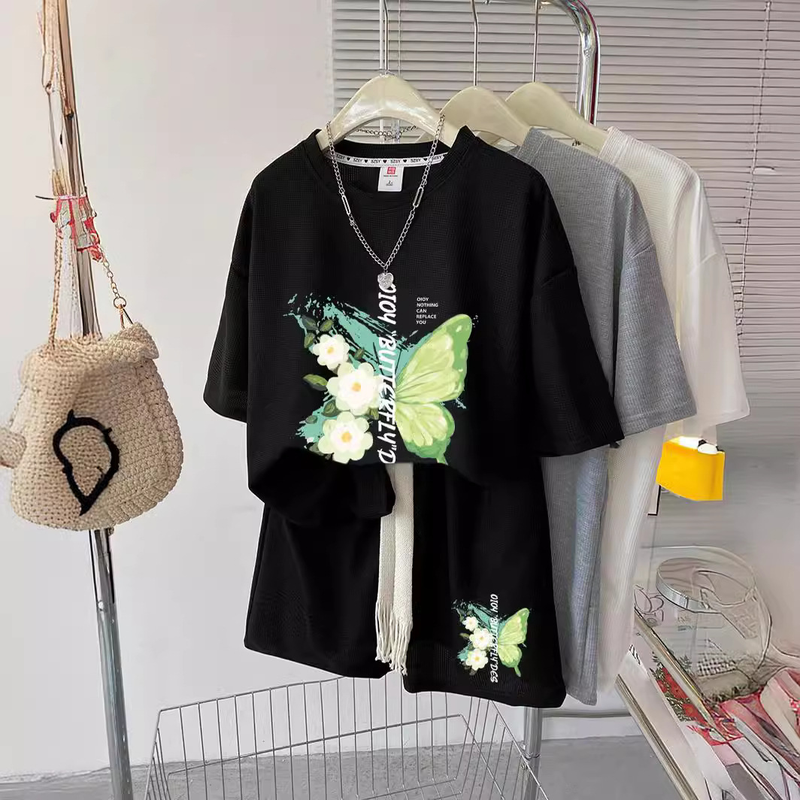 Set di due pezzi di pantaloncini a maniche corte da donna_voghion.com