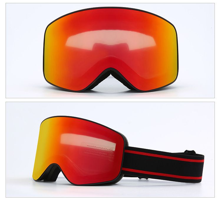 Ski Snowboard Goggles Dame Menn Ski Brillemaske UV 400 Snøbeskyttelse over briller Voksen nti-fog Cydrical_voghion.com
