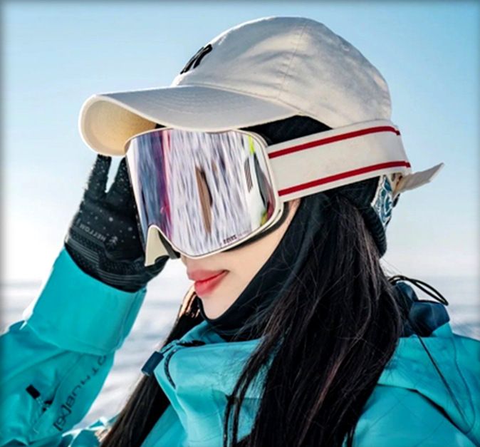 Ski Snowboard Goggles Dame Menn Ski Brillemaske UV 400 Snøbeskyttelse over briller Voksen nti-fog Cydrical_voghion.com