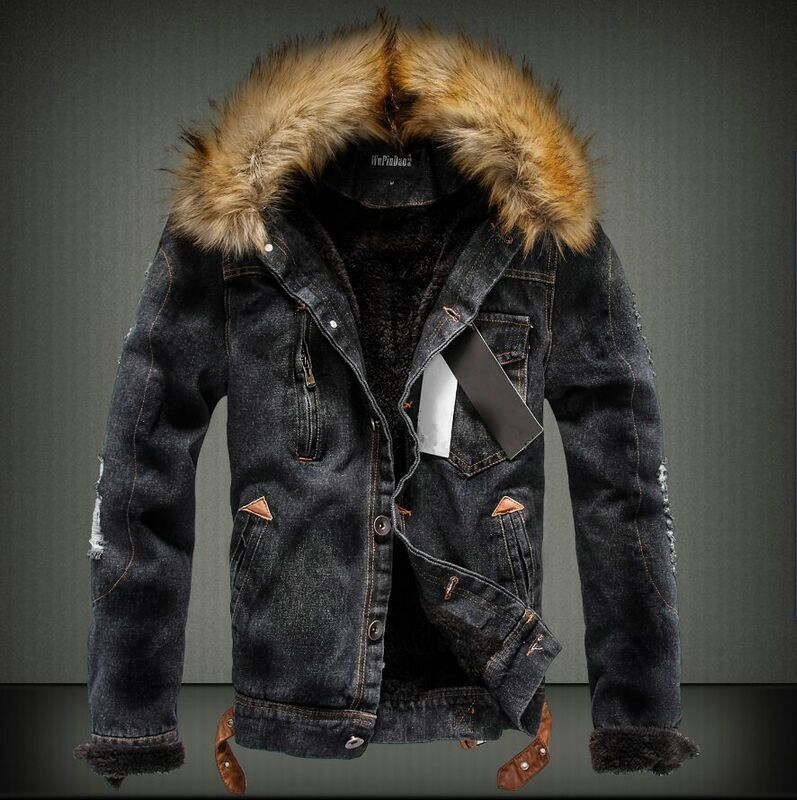 Herrenbekleidung Herbst und Winter neue Jeansjacken für Herren im Paarstil_voghion.com