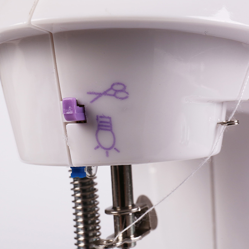 INNE Symaskine Bærbar Mini Desktop Fodpedal Natlampe Husholdnings Lige Linje Cutter Automatisk Oprulning Reparation Med Bord_voghion.com