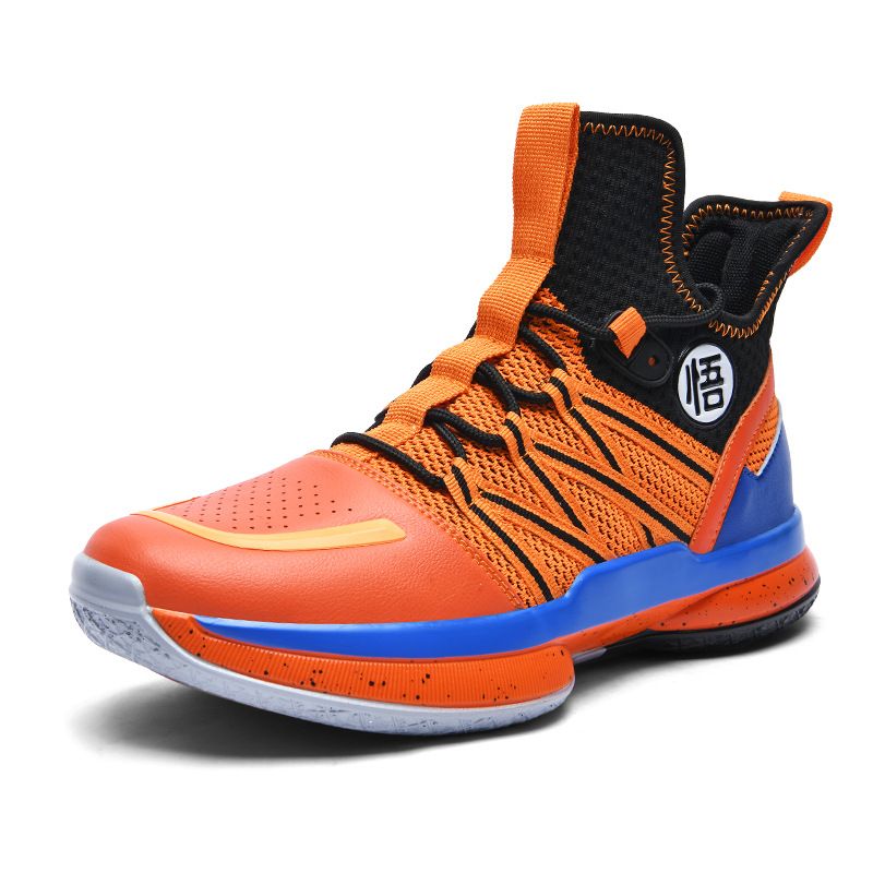 Mesh High-top Basketball New Sports Shoes For Students Cement Floor Practical Sneakers With Rubber Sole_voghion.com