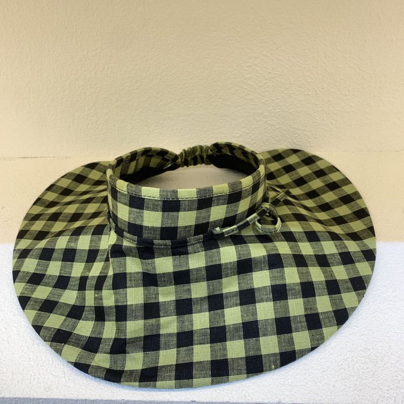 Korean-style Linen Women's Summer Wide-brimmed Sun Hat, Outdoor UV Protection Sun Hat_voghion.com