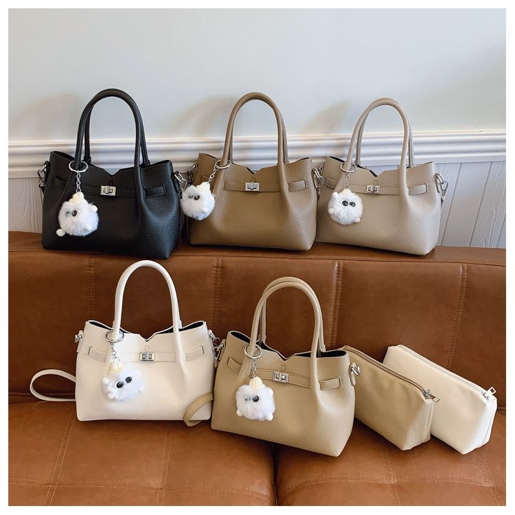 Borsa a secchiello personalizzata alla moda per donna, borsa a tracolla sottobraccio, borsa a mano casual da pendolare_voghion.com