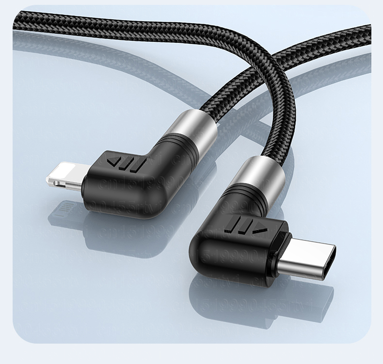 Elbow Double PD30W USB C Fast Charging Cable for iPhone 14 13 12 Pro Max Mobile Phone Origin Charger Cable Typ       harging able _voghion.com