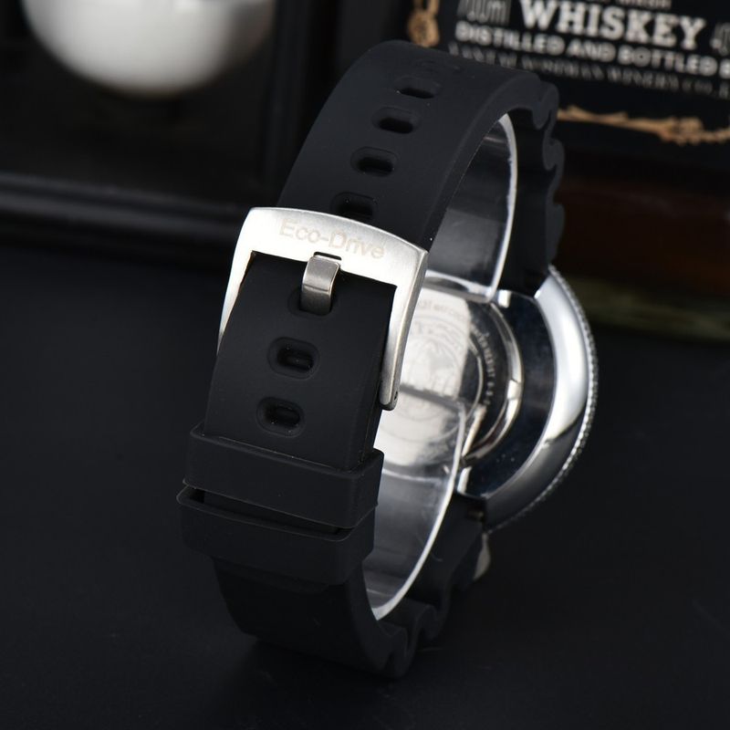 Orologio con fibbia ad ago in silicone e acciaio inossidabile al quarzo da uomo d'affari del 2023 nuovo_voghion.com