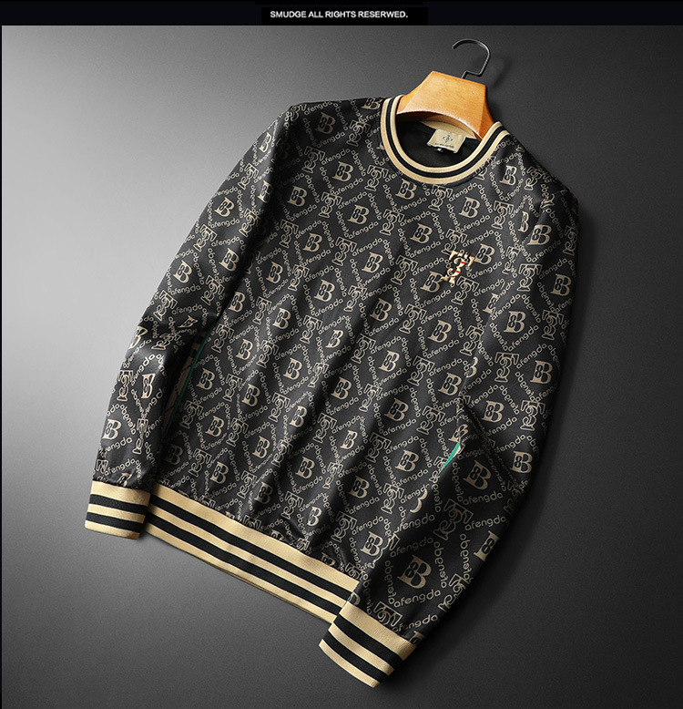 Men's Clothing New Autumn And Winter Men's Suits Korean Style Slim Casual Youth Sweatshirts And Sweatpants Sports Suits Men's Two-piece Set_voghion.com