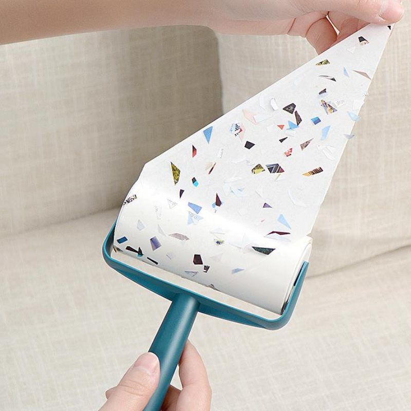 Household Sticking Brush Pet Sticking Brush Clothes Sofa Bed Sticking Brush Roller Replaceable Sticking Brush Spot_voghion.com