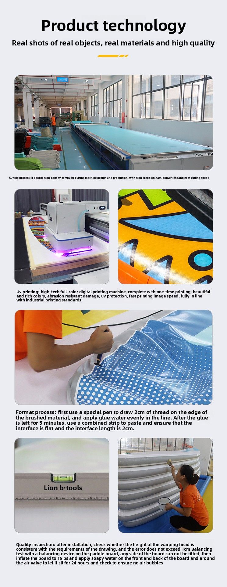 Tabla de surf de remo inflable para deportes acuáticos_voghion.com