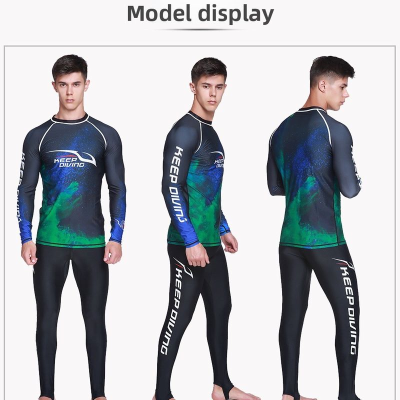 Adult Diving Surfing Sun Protection Swim Trunks Snorkeling Pants Jellyfish Suit Quick-Dry Sports Unisex Lycra LC-776_voghion.com