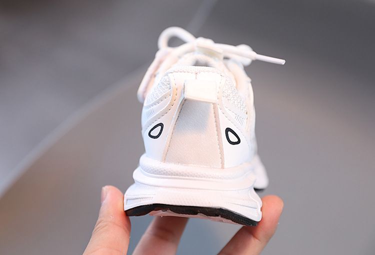 Spring and Autumn Children Sports Unisex Kids Sneakers Mesh Upper Breathable Basketball Shoes Tennis Casual Flats_voghion.com