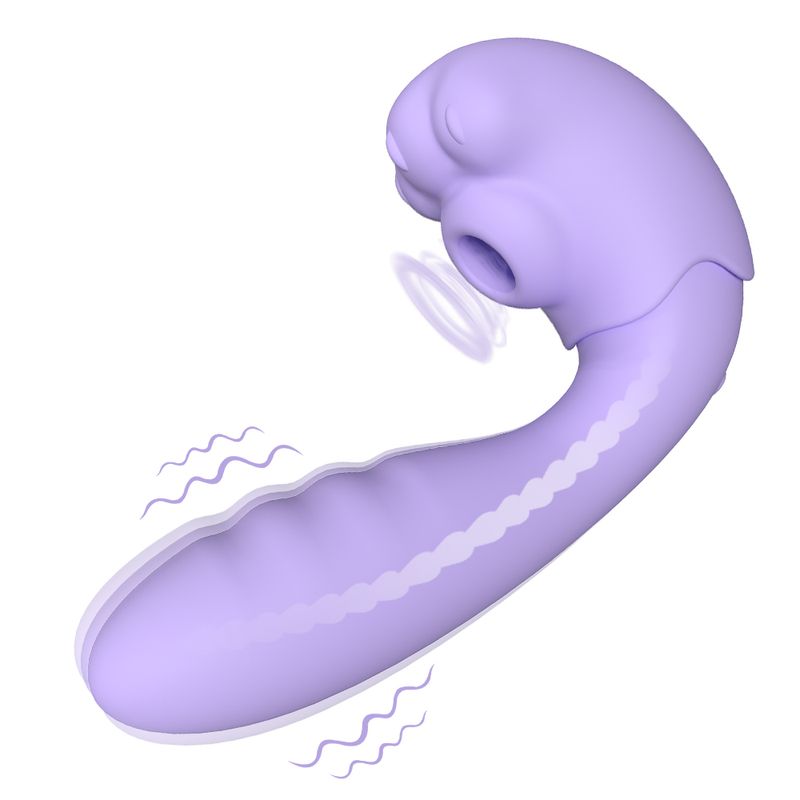 Kitty Patting Saugvibrator in Katzenkrallenform mit abnehmbarem Kopf, wasserdicht, starke Vibration, Masturbator für Frauen_voghion.com