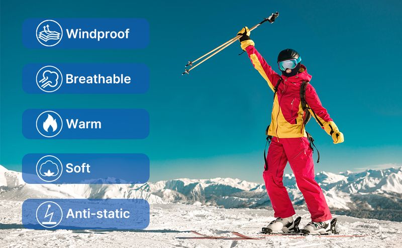 Maschera invernale a 3 fori in maglia, passamontagna caldo in maglia per adulti, maschera da sci con copertura integrale per sport all'aria aperta_voghion.com