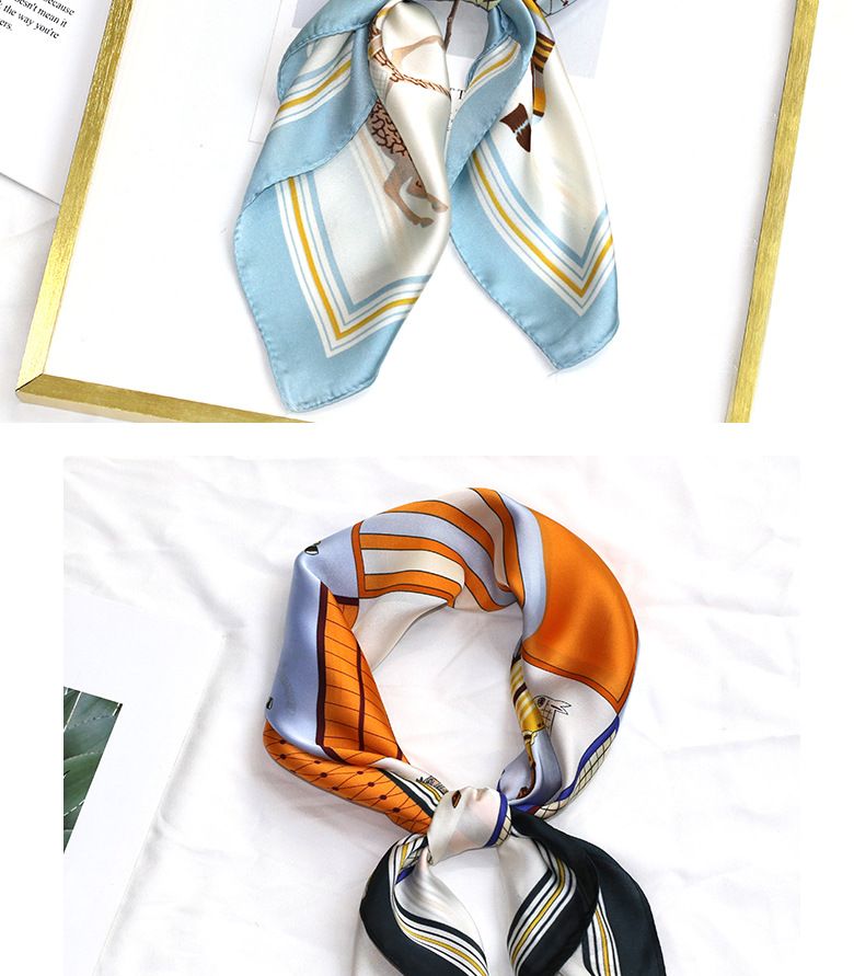 2023 Sciarpa di seta professionale quadrata simulata da donna con stampa primaverile personalizzata in stile Instagram_voghion.com