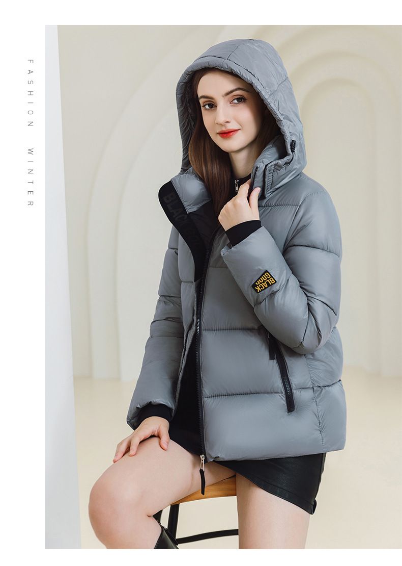 Piumino corto unisex da donna - Cappotto invernale con motivo 3D per uomo e donna (nero/beige/kaki, S-3XL)_voghion.com