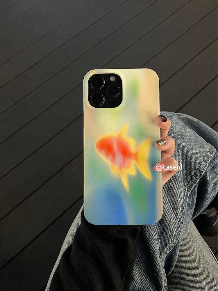 Unschlagbare Qualität Iphone Ölgemälde Nischenstil Zwei-in-Eins-Film Gerade Softshell_voghion.com