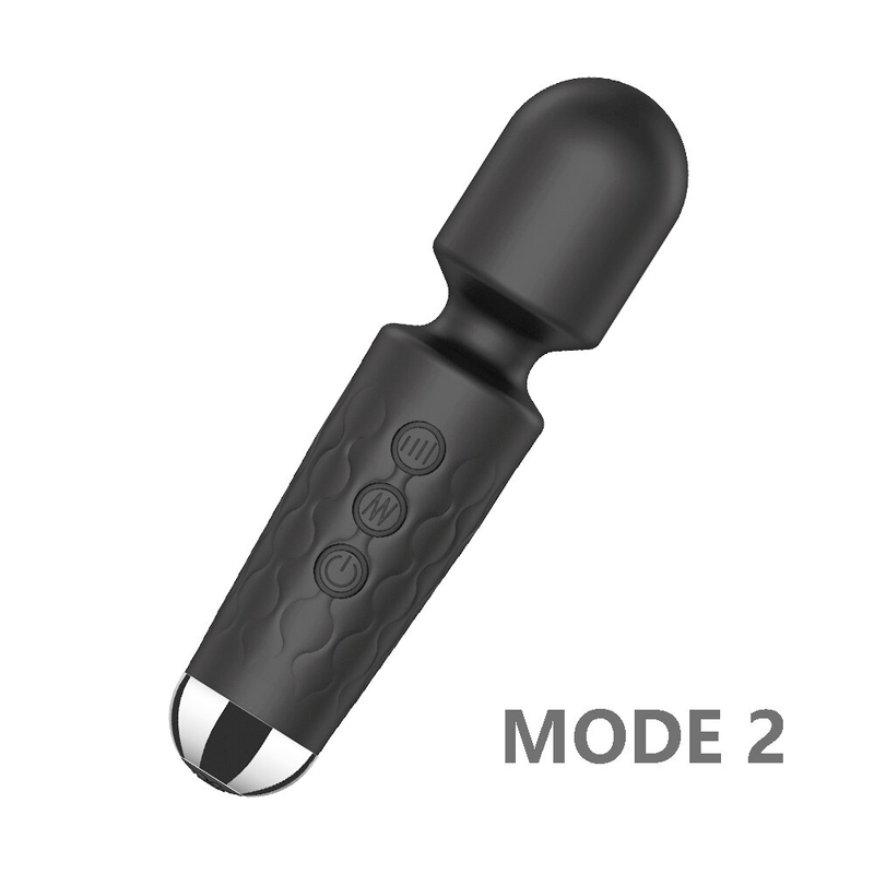 20 Modi Starke Vibration Verbesserter Mini-Vibrator USB-Aufladung Handkörpermassagegerät Klitoris G-Punkt-Vibratoren_voghion.com