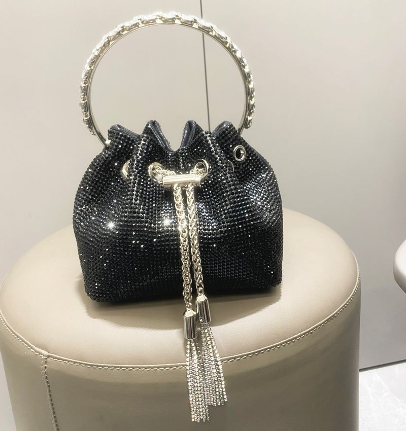 Portemonnees en handtassen voor vrouwen Luxe designer bucket clutch avondtas bankettas kristal strass schoudertassen_voghion.com
