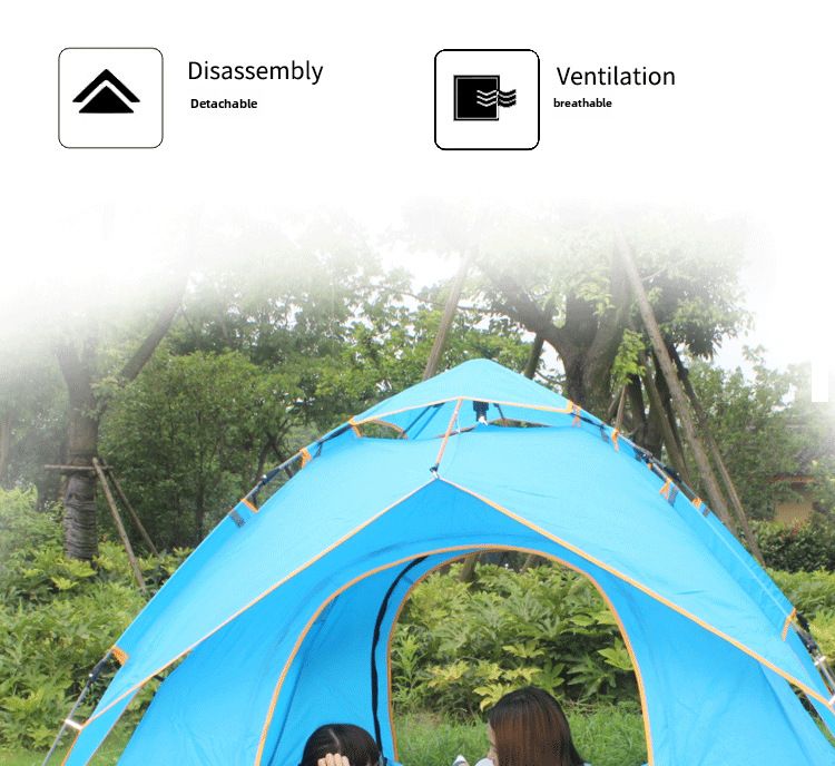 Attrezzatura per esterni Viaggi all'aperto Tenda da campeggio Tenda da esterno Campeggio automatico Forniture portatili_voghion.com