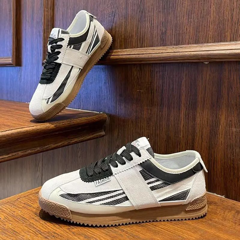 Sommer Atmungsaktive Herren Casual Vielseitig Täglich Agan Mode High-End-Sinn Internet-Promi Gleicher Stil Farbblockierung_voghion.com