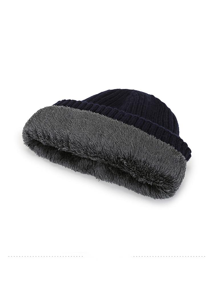 Nuovo cappello di lana per uomo in inverno con cappello lavorato a maglia spesso e morbido, grande circonferenza della testa, protezione per le orecchie degli adulti, caldo e antifreddo, cappello da sci per esterni_voghion.com