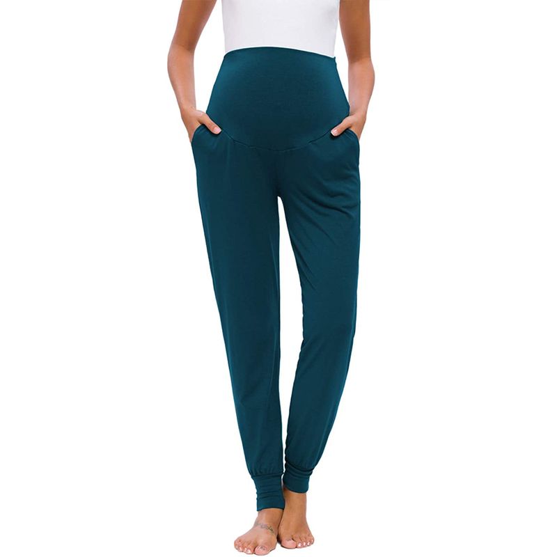 Family matching women's maternity pants_voghion.com