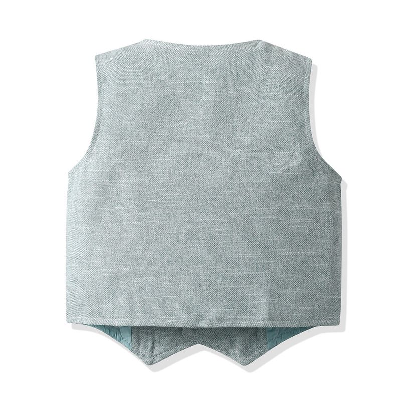 Abbigliamento per bambini Vestito per ragazzi Vestiti primaverili Bel gilet per bambina Vestito in tre pezzi Vestito per bambini di sei anni Vestito per bambini_voghion.com