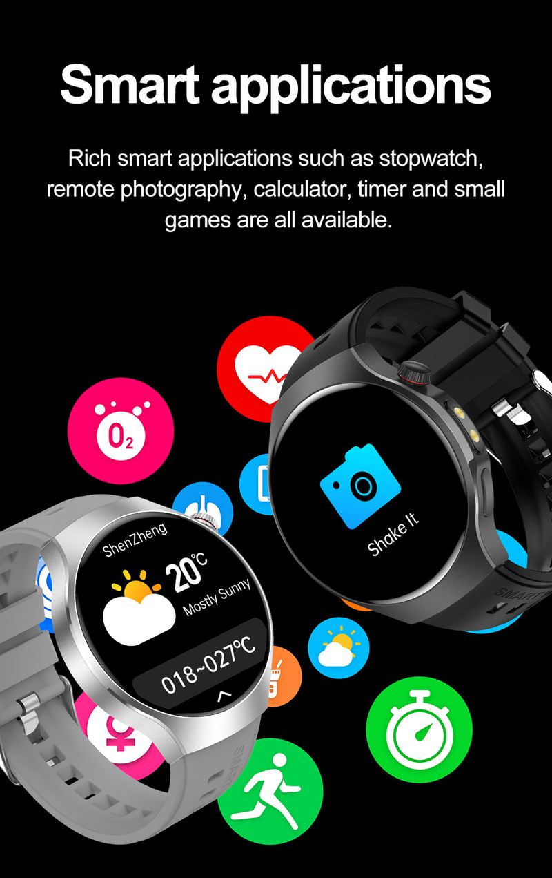 New Outdoor Sports Smart Watch Men Riding Running Fitness IP68 Waterproof LED Lights Bluetooth Call Smartwatch For Android IOS HUAWEI_voghion.com