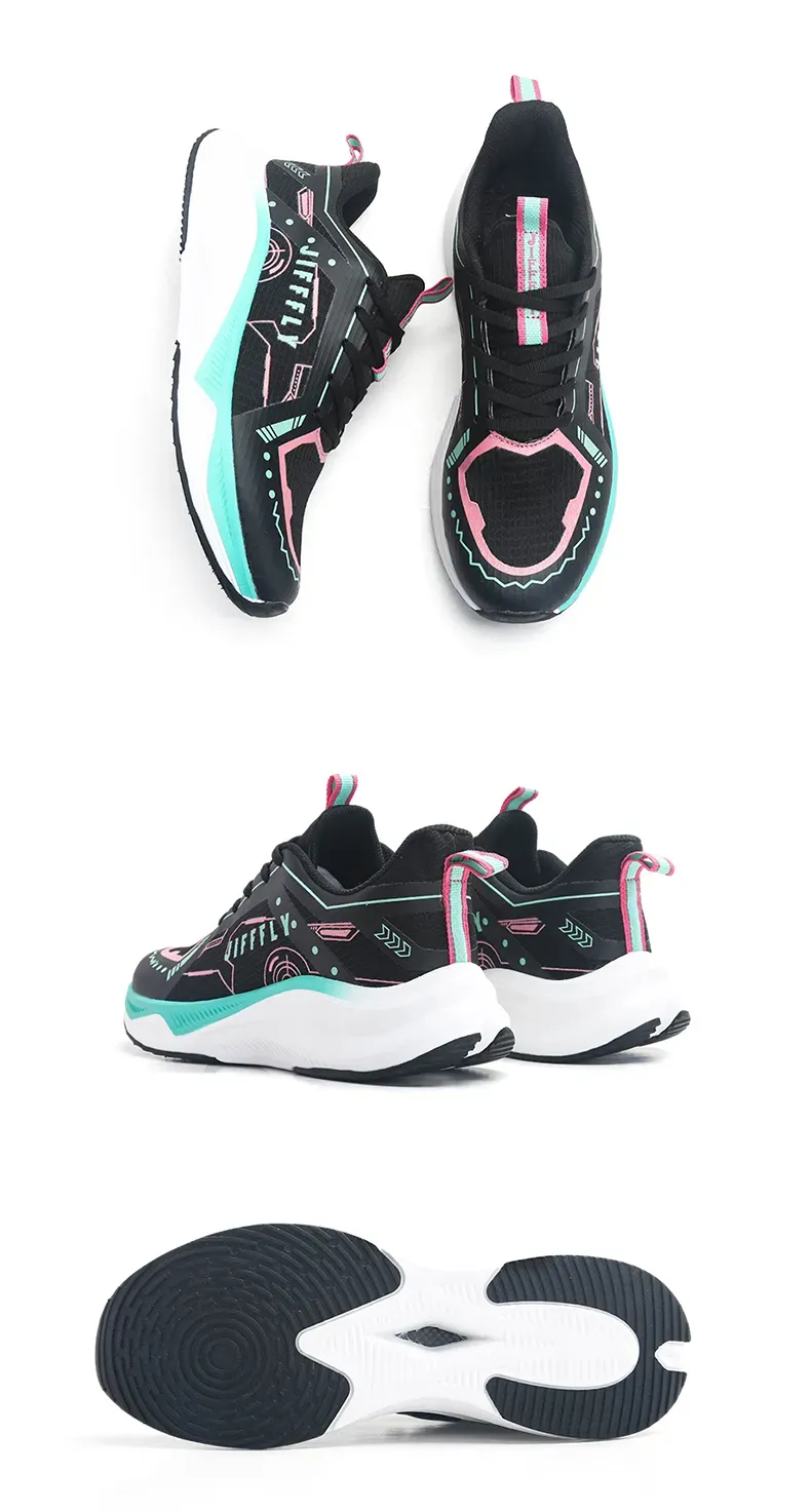 Jifffly Herren-Laufschuhe Sommer 2025 – Neu: Atmungsaktives Mesh-Obermaterial, leichtes Material, weiche Sohle, stoßdämpfende Eigenschaften, lässiger Sportschuh_voghion.com