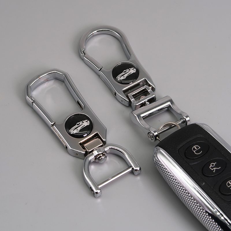 Zinklegierung Auto Schlüsselanhänger Kreatives Auto Logo Metall Anhänger Geschäftsleute Um zu verhindern, dass die Taille hängt_voghion.com