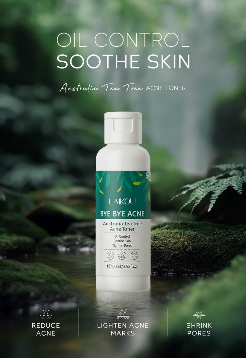 Toners Tea Tree Anti Acne Toner 100ml Hydrating Moisturizing Skin Care Products_voghion.com